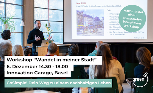 Workshop-Flyer: Wandel in meiner Stadt